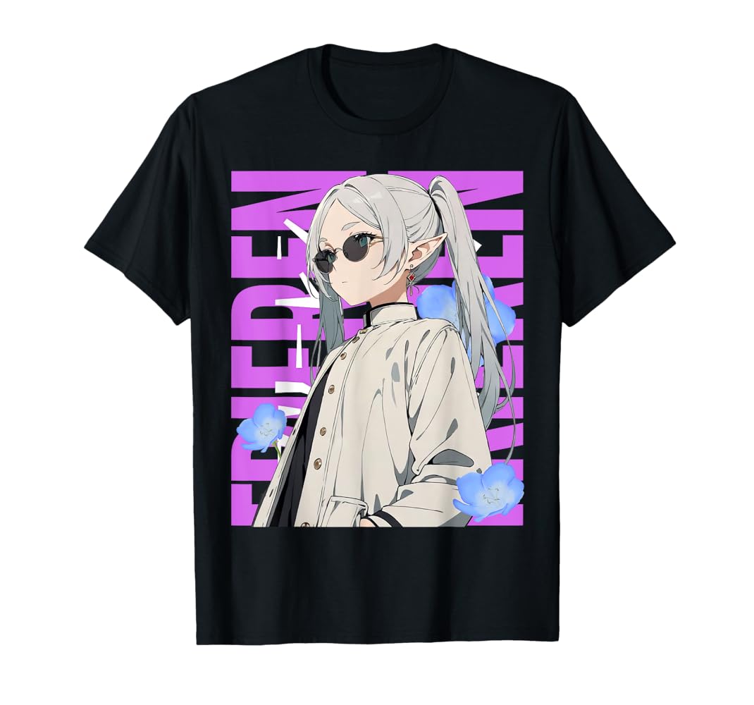Stylish Frieren Anime Streetwear Tee