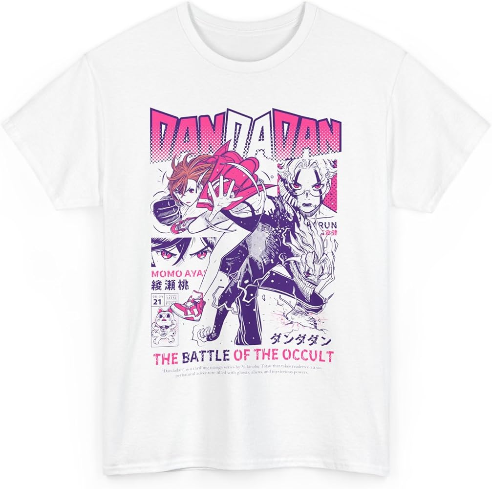 Dandadan Casual Short Sleeve Anime T-Shirt