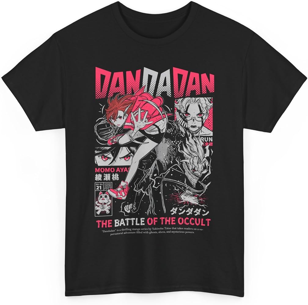 Dandadan Casual Short Sleeve Anime T-Shirt
