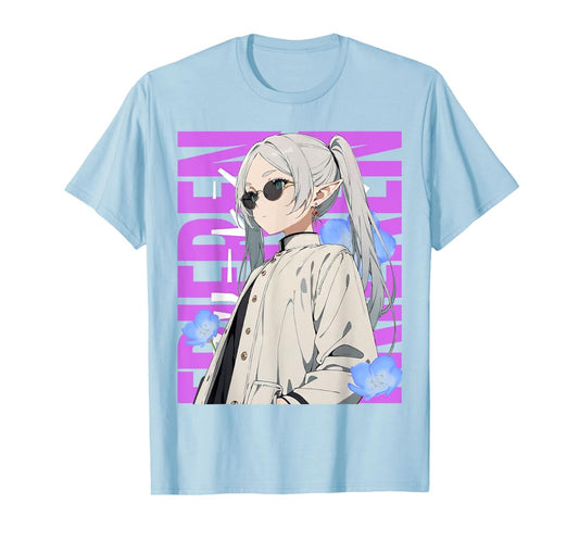 Stylish Frieren Anime Streetwear Tee